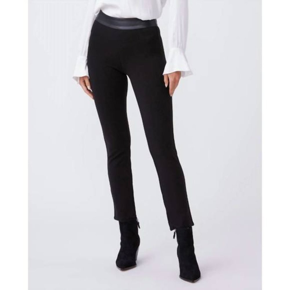 Paige - Camilla Ponte Pant in Black